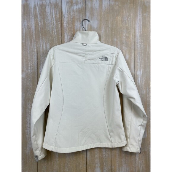 The North Face Apex Bionic Women’s Medium Creamy White Softshell Full Zip Jacket - Picture 2 of 14